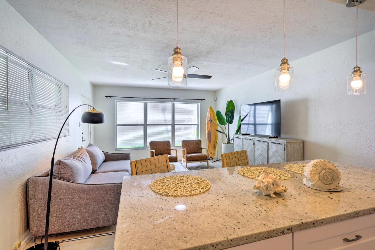 Cute And Cozy Florida Duplex Walk To Beaches! Какао-Бич Экстерьер фото
