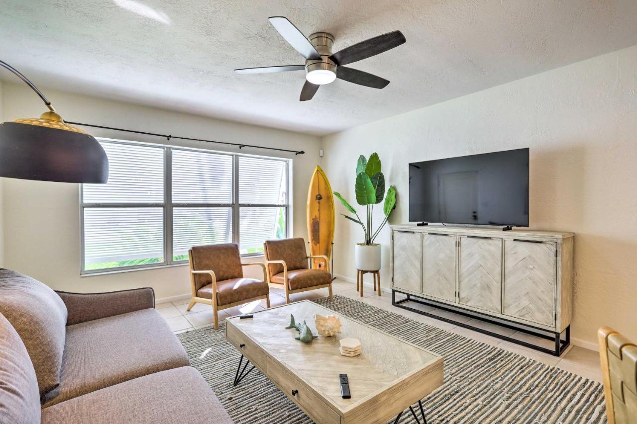 Cute And Cozy Florida Duplex Walk To Beaches! Какао-Бич Экстерьер фото