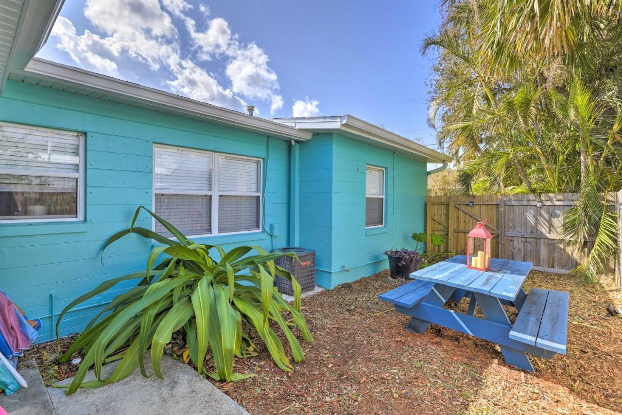 Cute And Cozy Florida Duplex Walk To Beaches! Какао-Бич Экстерьер фото